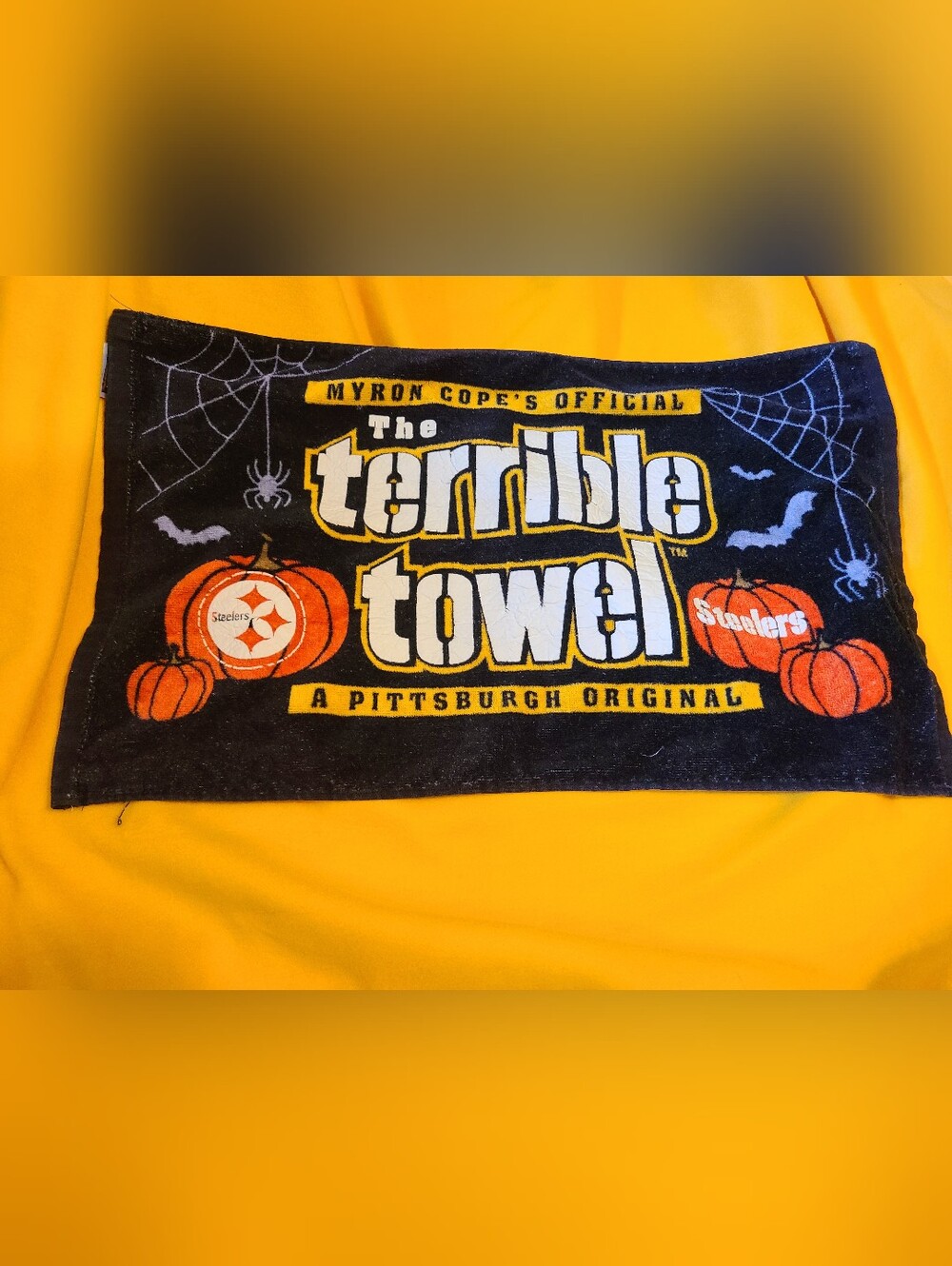 Pittsburgj Steelers MYRON COPES OFFICIAL TERRIBLE TOWEL